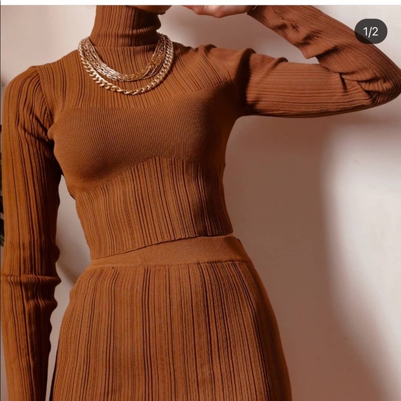 Zara knit crop sweater bloggers favorite - Picture 1 of 14